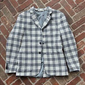 Zara Plaid Blazer